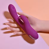 Playboy Pleasure THUMPER Velvet Silicone Rabbit Vibrator VIBRATORS-RABBIT